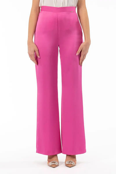 NUALY | Pantalone raso Moda/Donna/Abbigliamento/Pantaloni You Store - Messina, Commerciovirtuoso.it