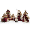 Natività completa con Re Magi Bordeaux statue set per presepe natalizio Casa e cucina/Decorazioni per interni/Addobbi e decorazioni per ricorrenze/Decorazioni natalizie/Presepi/Statuine e fondali per il presepe MagiediNatale.it - Altamura, Commerciovirtuoso.it
