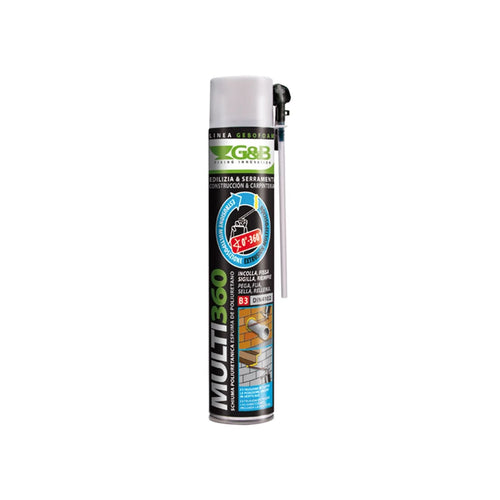 Schiuma poliuretanica Multi 360 monocomponente 825 ml Fai da te/Ferramenta/Adesivi e sigillanti/Espanso/Espanso monocomponente La Zappa - Altamura, Commerciovirtuoso.it
