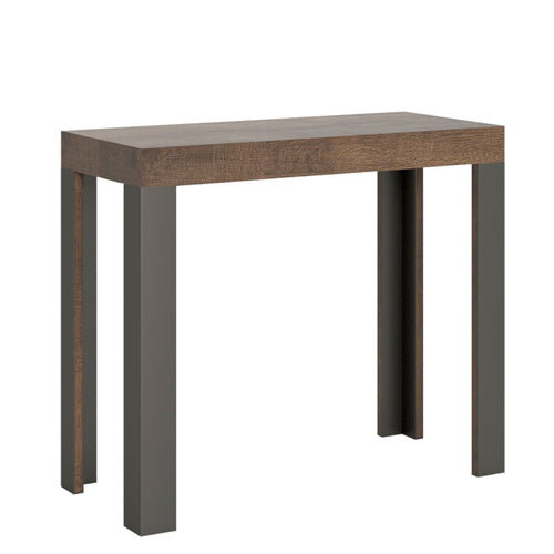Tavolo consolle Rimini allungabile in legno per sala da pranzo Casa e cucina/Arredamento/Studio/Mobiletti e credenze/Credenze Decor Space - Altamura, Commerciovirtuoso.it