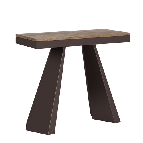 Tavolo consolle Bergamo allungabile in legno per sala da pranzo Casa e cucina/Arredamento/Studio/Mobiletti e credenze/Credenze Decor Space - Altamura, Commerciovirtuoso.it