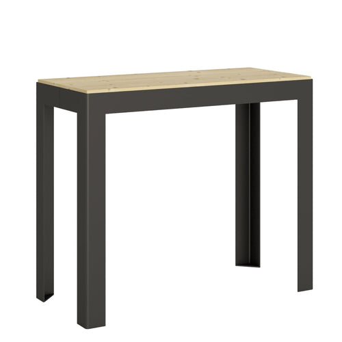 Tavolo consolle Sassari allungabile in legno per sala da pranzo Casa e cucina/Arredamento/Studio/Mobiletti e credenze/Credenze Decor Space - Altamura, Commerciovirtuoso.it