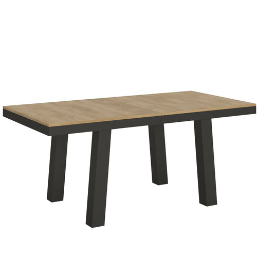 Tavolo Cesena allungabile in legno per sala da pranzo Casa e cucina/Arredamento/Sala da pranzo/Tavoli da sala da pranzo Decor Space - Altamura, Commerciovirtuoso.it