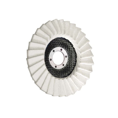 Disco lamellare "Platinum Polish" abrasivo per ferro e acciaio inox con supporto in feltro Fai da te/Utensili elettrici e a mano/Accessori per utensili elettrici/Lame/Dischi diamantati La Zappa - Altamura, Commerciovirtuoso.it