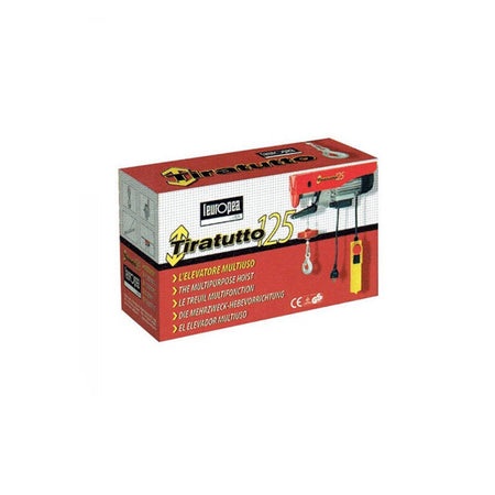 Elettrocarrucola "Tiratutto" indicata per le più ampie esigenze di sollevamento con motore monofase 200 Fai da te/Prodotti per la costruzione/Prodotti per il trasporto materiali/Sollevamento e trazione/Argani e accessori/Argani manuali/Paranchi a catena La Zappa - Altamura, Commerciovirtuoso.it
