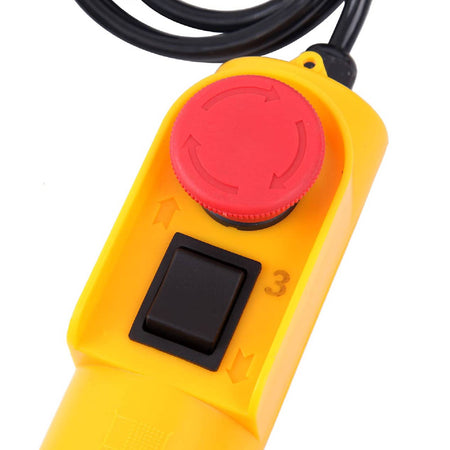 Pulsantiera completa di ricambio compatibile con l'elettrocarrucola "Tiratutto 125" Fai da te/Prodotti per la costruzione/Prodotti per il trasporto materiali/Sollevamento e trazione/Argani e accessori/Argani manuali/Paranchi a catena La Zappa - Altamura, Commerciovirtuoso.it