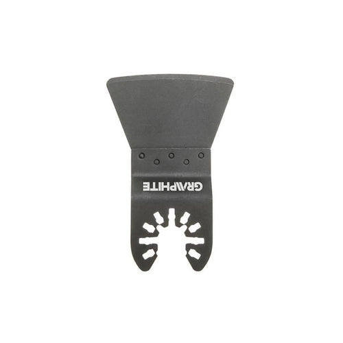 Raschietto rigido per legno compatibile per utensile multifunzione Graphite 50 mm
