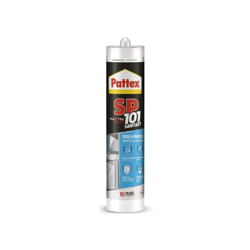 Sigillante neutro SP101 Sanitary ideale per bagni e sanitari 280 ml bianco Fai da te/Ferramenta/Adesivi e sigillanti/Silicone La Zappa - Altamura, Commerciovirtuoso.it