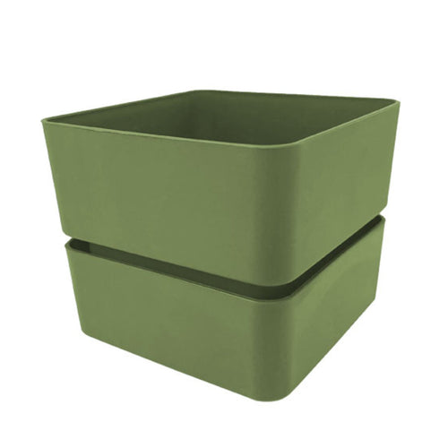 Vaso quadrato Veleta in Plastica da esterno e giardino per piante e fiori Giardino e giardinaggio/Attrezzi da giardino e attrezzature per l'irrigazione/Vasi e accessori per piante/Vasi tradizionali Decor Space - Altamura, Commerciovirtuoso.it