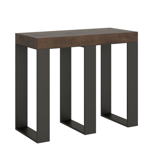 Tavolo consolle Bari allungabile in legno per sala da pranzo Casa e cucina/Arredamento/Studio/Mobiletti e credenze/Credenze Decor Space - Altamura, Commerciovirtuoso.it