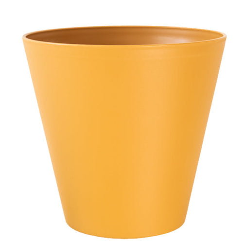 Vaso tondo Estoril con riserva d'acqua da esterno e giardino fiori e piante Giardino e giardinaggio/Attrezzi da giardino e attrezzature per l'irrigazione/Vasi e accessori per piante/Vasi tradizionali Decor Space - Altamura, Commerciovirtuoso.it