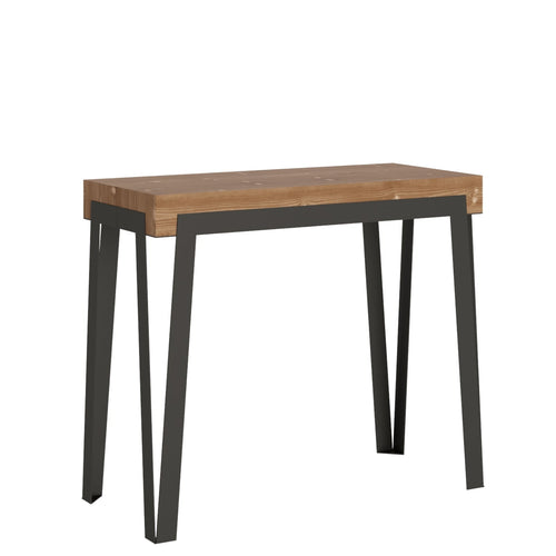 Tavolo consolle Firenze allungabile in legno per sala da pranzo Casa e cucina/Arredamento/Studio/Mobiletti e credenze/Credenze Decor Space - Altamura, Commerciovirtuoso.it