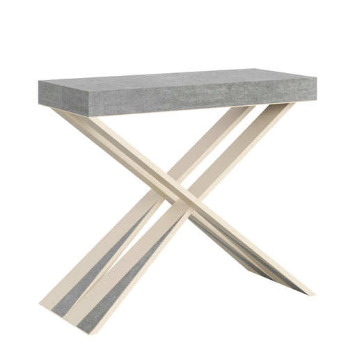 Tavolo consolle Brescia allungabile in legno per sala da pranzo Casa e cucina/Arredamento/Studio/Mobiletti e credenze/Credenze Decor Space - Altamura, Commerciovirtuoso.it