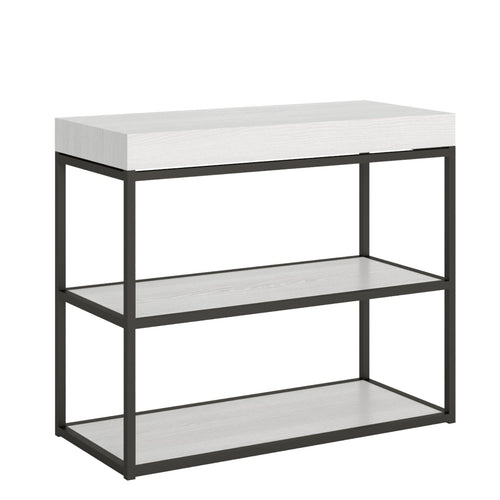 Tavolo consolle Modena allungabile in legno per sala da pranzo Casa e cucina/Arredamento/Studio/Mobiletti e credenze/Credenze Decor Space - Altamura, Commerciovirtuoso.it