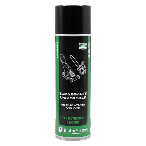Sgrassante spray universale AGRI in bomboletta 500 ml Fai da te/Attrezzi elettrici da giardinaggio/Utensili elettrici da giardino/Motoseghe La Zappa - Altamura, Commerciovirtuoso.it