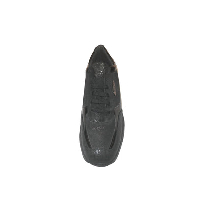Sneakers Donna grigio e nero - Scarpe Made in Italy - Scarpa sportiva con suola in gomma e lacci per signora sneakers donnna L'Orchidea - Siderno, Commerciovirtuoso.it