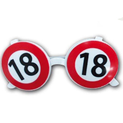 Occhiali Party Buon Compleanno 18 Anni occhiali divertenti accessorio per party e feste di compleanno Casa e cucina/Hobby creativi/Articoli per feste e compleanni/Cappellini maschere e accessori/Occhiali Kondorama - Martinsicuro, Commerciovirtuoso.it