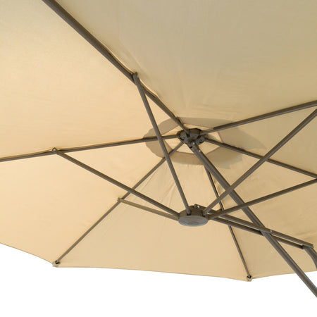VERSUS - ombrellone da giardino decentrato 2x3 Tortora Milani Home