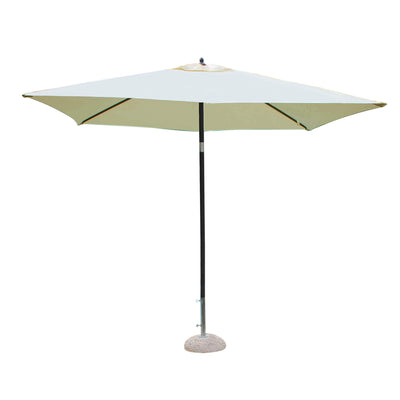 SERTUM - ombrellone da giardino 2x2 palo centrale Antracite Milani Home