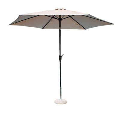 MARITUS - ombrellone da giardino tondo 3 palo centrale Antracite Milani Home