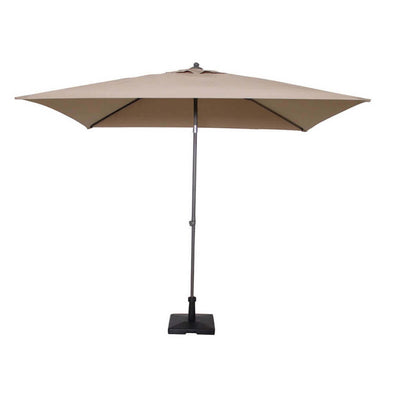SERTUM - ombrellone da giardino 2x2 palo centrale Taupe