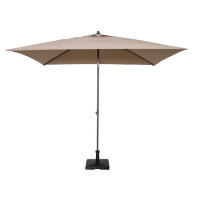 SERTUM - ombrellone da giardino 2x3 palo centrale Taupe