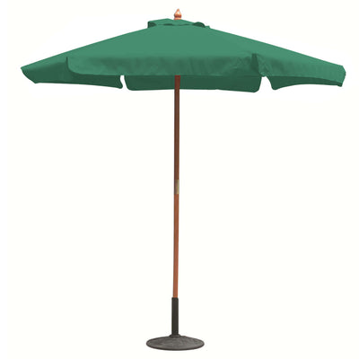 DOMINUS - ombrellone da giardino tondo 3 palo centrale in legno Verde Milani Home
