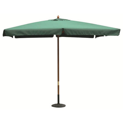 DOMINUS - ombrellone da giardino 3x4 palo centrale in legno Verde Milani Home
