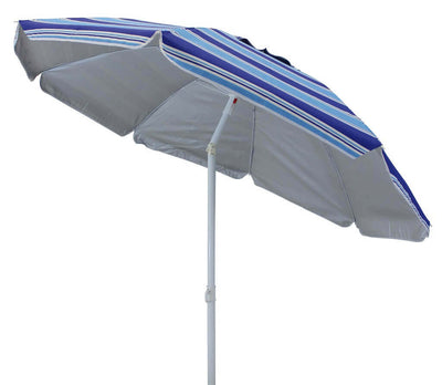ombrellone da spiaggia poliestere uv tondo 2 m Multicolor Milani Home