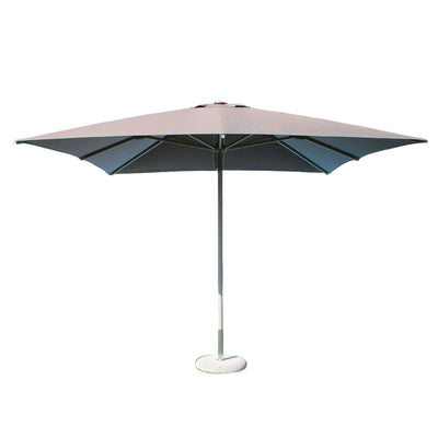 NICOLAUS - ombrellone da giardino 3x3 palo centrale Tortora Milani Home