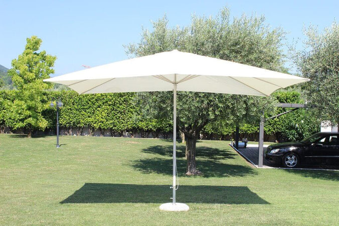 MERIDIES - ombrellone da giardino 3x3 palo centrale Tortora Milani Home