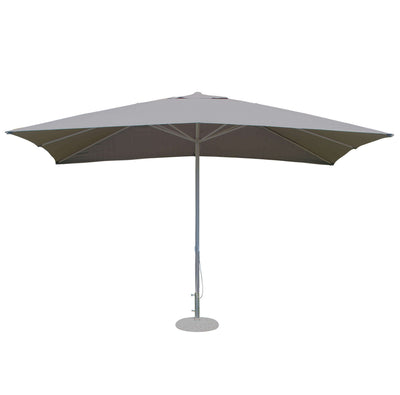 MERIDIES - ombrellone da giardino 3x3 palo centrale Grigio