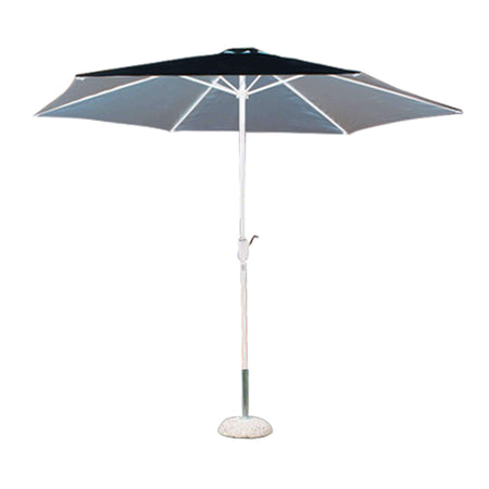 MARITUS - ombrellone da giardino tondo 3 palo centrale Grigio Milani Home