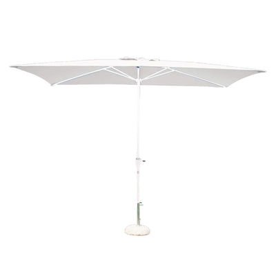 MARITUS - ombrellone da giardino 2x3 palo centrale Bianco Milani Home