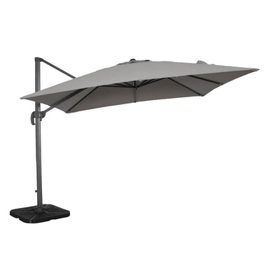 BACTRUS - ombrellone da giardino decentrato 3x4 Antracite