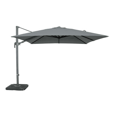 MERIDIES - ombrellone decentrato 3x3 Grigio chiaro Milani Home