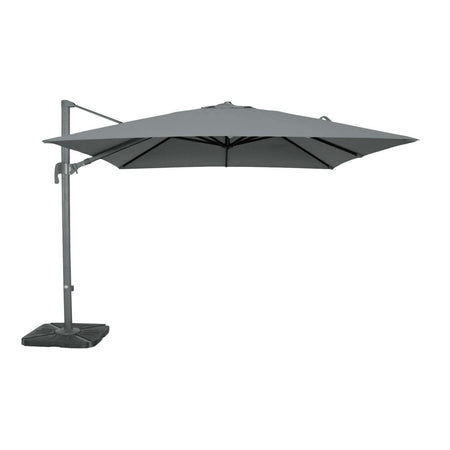 MERIDIES - ombrellone decentrato 3x4 Grigio chiaro Milani Home