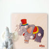 Puzzle Elefante in Legno Gioco per Bambini Giochi e giocattoli/Puzzle/Puzzle di legno Dida - Ragusa, Commerciovirtuoso.it