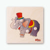 Puzzle Elefante in Legno Gioco per Bambini Giochi e giocattoli/Puzzle/Puzzle di legno Dida - Ragusa, Commerciovirtuoso.it