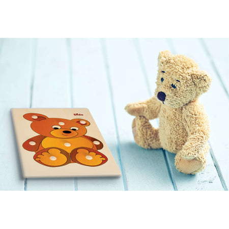 Puzzle Orsetto in Legno Gioco per Bambini Giochi e giocattoli/Puzzle/Puzzle di legno Dida - Ragusa, Commerciovirtuoso.it
