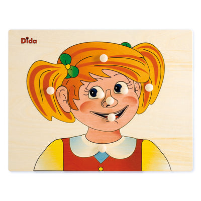 Puzzle Bimba - Schema Viso in Legno per Bambini Giochi e giocattoli/Puzzle/Puzzle di legno Dida - Ragusa, Commerciovirtuoso.it