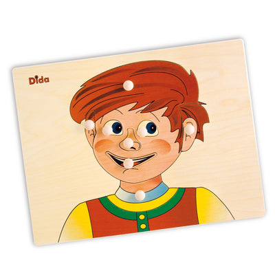 Puzzle Bimbo - Schema Viso in Legno per Bambini Giochi e giocattoli/Puzzle/Puzzle di legno Dida - Ragusa, Commerciovirtuoso.it