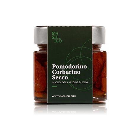 Pomodorino corbarino secco in olio extra vergine di oliva 190 g Masilicò
