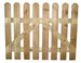 cancello da giardino in legno di pino impregnato in autoclave 100x100 Marrone Milani Home