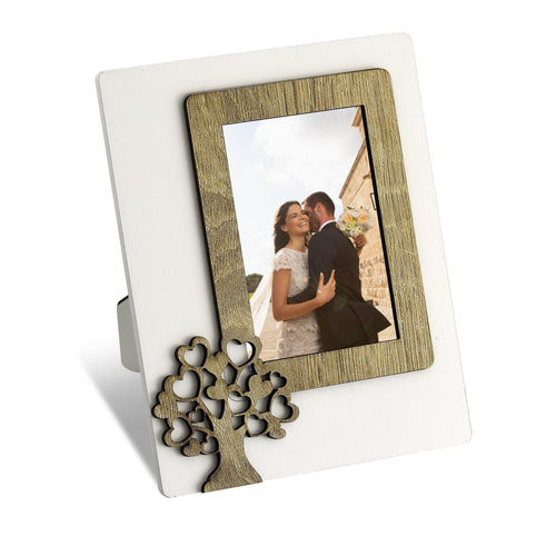 Cornice portafoto in legno albero della vita Made in Italy idea regalo bomboniera Casa e cucina/Decorazioni per interni/Album fotografici cornici e accessori/Cornici foto/Cornici da parete e da tavolo MagiediNatale.it - Altamura, Commerciovirtuoso.it