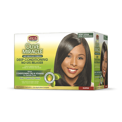 African Pride Olive Relaxer Kit Super Rilassants Per  Capelli Trattamento Lisciante per capelli Bellezza/Cura dei capelli/Prodotti per la cura dei capelli/Trattamenti liscianti Agbon - Martinsicuro, Commerciovirtuoso.it