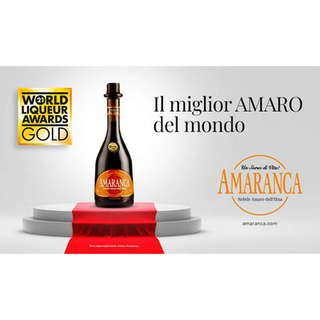 Amaranca Nobile Amaro Dell'Etna 50ml Amaro d'Arancia Selvatica Siciliana Romeo Vini Prodotto 100% Italiano Artigianale Made in Italy Amaro Tipici & Food - Bronte, Commerciovirtuoso.it