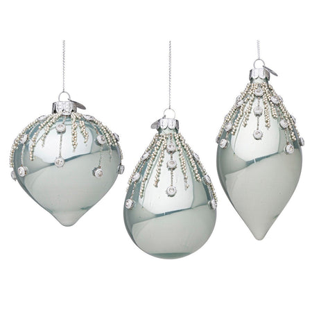 Pendagli in vetro "Argento Spark Avio" per albero di Natale moderno ed elegante Casa e cucina/Decorazioni per interni/Addobbi e decorazioni per ricorrenze/Decorazioni natalizie/Addobbi e decorazioni/Palle e palline MagiediNatale.it - Altamura, Commerciovirtuoso.it