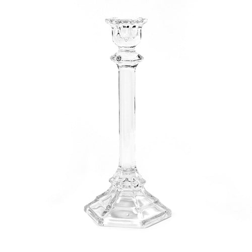 Portacandela 1 posto Boheme in cristallo h 23.5 cm candelabro elegante alto Casa e cucina/Decorazioni per interni/Candele e portacandele/Candele/Candele a colonna MagiediNatale.it - Altamura, Commerciovirtuoso.it