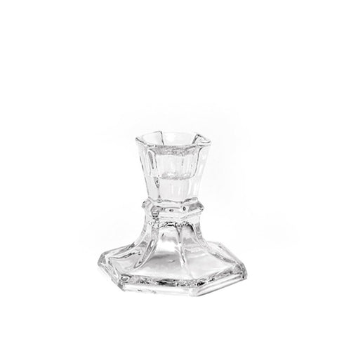 Portacandela 1 posto Boheme in cristallo h 8 cm candelabro elegante basso Casa e cucina/Decorazioni per interni/Candele e portacandele/Candele/Candele a colonna MagiediNatale.it - Altamura, Commerciovirtuoso.it